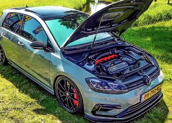 Volkswagen Golf R MK7.5 改装移植 Audi RS3 2.5T 五缸 Turbo 引擎，马力直逼800Hp！