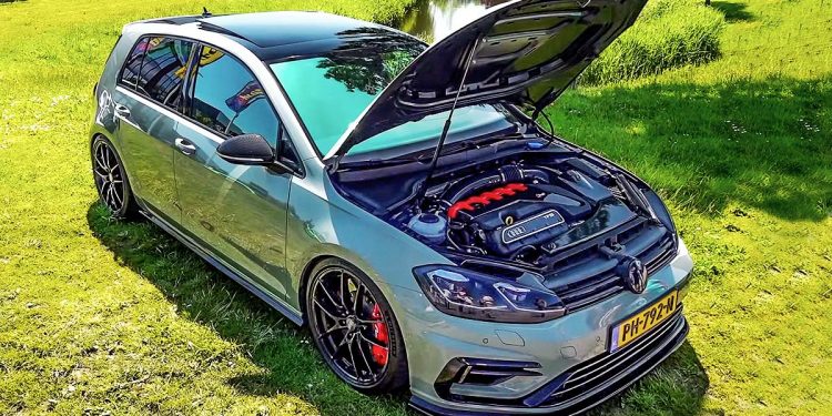 Volkswagen Golf R MK7.5 改装移植 Audi RS3 2.5T 五缸 Turbo 引擎，马力直逼800Hp！