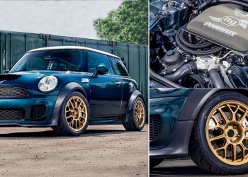超变态 MINI！Mini Cooper 移植 BMW M3 4.0L V8 引擎，马力414Hp！这才是钢炮王！