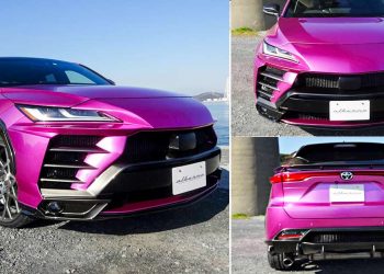 Toyota Harrier “牛装上身”！只需不到 RM14,000 就可将 Harrier 变身成 Lamborghini Urus！