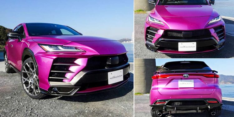 Toyota Harrier “牛装上身”！只需不到 RM14,000 就可将 Harrier 变身成 Lamborghini Urus！