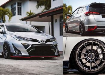 本地改装实战：2020 Toyota Yaris！低调中带点运动+优雅+杀气的改装 Hatchback！