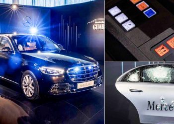 刀枪不入！2022 Mercedes-Benz S-Class Guard “豪华防弹装甲车”发表，子弹炸弹都不怕！
