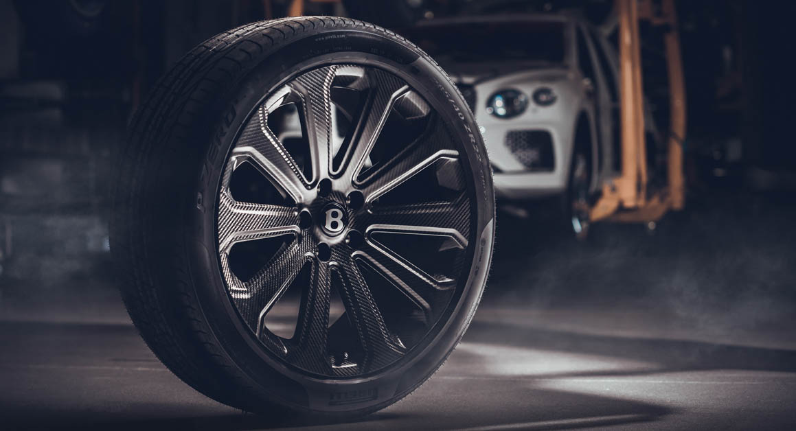 Bentley Full Carbon Fiber Wheels 