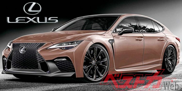 Lexus LS F 高性能旗舰房车开发中,全新4.0L V8 双涡轮引擎爆发660PS,最快今年10月登场!