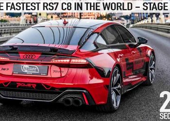 PowerDivision 爆改 Audi RS7 Sportback！1050Hp，2.4秒破100KM/H，4.6秒破200KM/H，全球最快的 RS7！