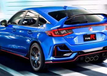 不用 Hybrid！2022 Honda Civic Type R 将继续搭载纯燃油2.0L VTEC Turbo 引擎 + 6速MT手排变速箱！