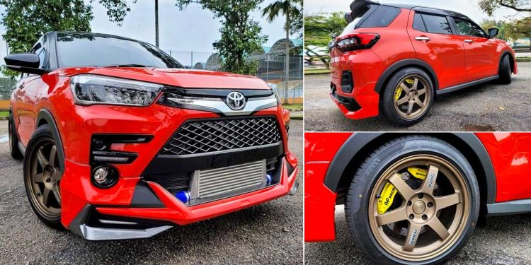 本地改装实战:Perodua Ativa!直接 Convert 成 Toyota Raize,大鲍鱼 + 超大 Turbo Intercooler 上身!