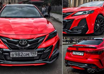 谁说 Camry 是 Uncle 车？KHANN HRS Classic 改装套件上身，Toyota Camry 颜值+杀气爆表！