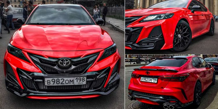 谁说 Camry 是 Uncle 车?KHANN HRS Classic 改装套件上身,Toyota Camry 颜值+杀气爆表!