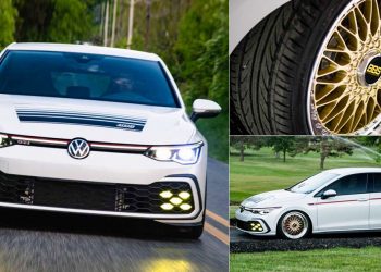 BBS Classic 经典风格！官方“复古改装版”Volkswagen Golf GTI MK8 登场，这样的外形你喜欢吗？