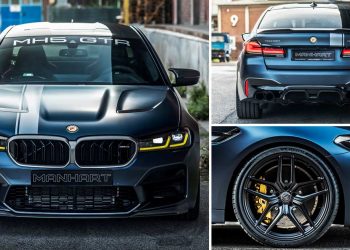 全球唯一！Manhart BMW M5 CS GTR 杀到，788Hp+935Nm 的最强 M5！