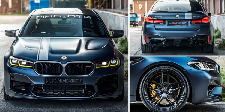 全球唯一!Manhart BMW M5 CS GTR 杀到,788Hp+935Nm 的最强 M5!