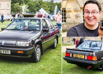 为国争光！1989 Proton Saga “暗黑骑士版”赢得英国经典车大奖！