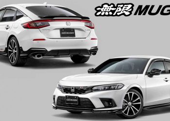 2022 Honda Civic“Mugen 無限”官方改装套件出炉！直接变身成 Coupe 轿跑风格！