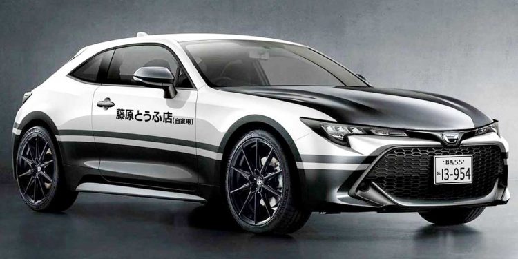 拓海换新车了?Toyota Corolla AE86 “藤原豆腐车”假想图登场,超帅的双门 Coupe!