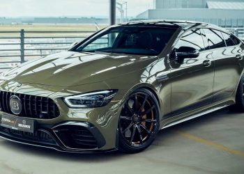 有 Brabus 还不够！Fotsla 再改装 Brabus Mercedes-AMG GT63 S，军事风格 + 800Hp 的“西装暴徒”！
