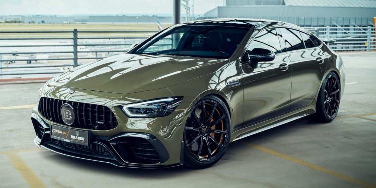 有 Brabus 还不够!Fotsla 再改装 Brabus Mercedes-AMG GT63 S,军事风格 + 800Hp 的“西装暴徒”!