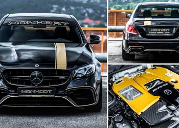 809PS+1070Nm 的西装暴徒！Manhart 操刀爆改 Mercedes-AMG E63 S，全球只限量5辆！