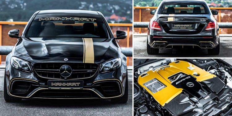809PS+1070Nm 的西装暴徒!Manhart 操刀爆改 Mercedes-AMG E63 S,全球只限量5辆!