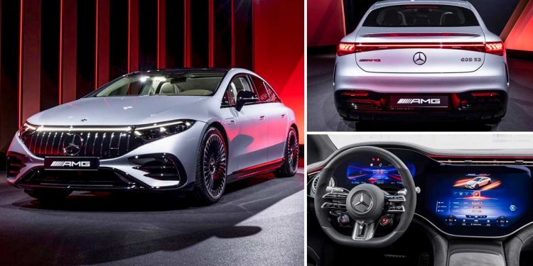 奔驰“电王”来了!2022 Mercedes-AMG EQS 53 全球首发,马力751Hp,3.4秒可破百!