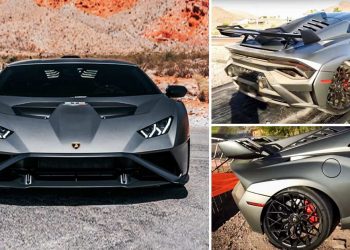 乐极生悲！租借 Lamborghini Huracan STO 超跑享受，却闹出“全球第一撞”，赔偿金不敢想象！