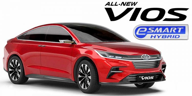 2022 Toyota Vios 明年8月发布!DNGA 平台打造,全新 1.0L Turbo 与 e-Smart Hybrid 引擎上身!