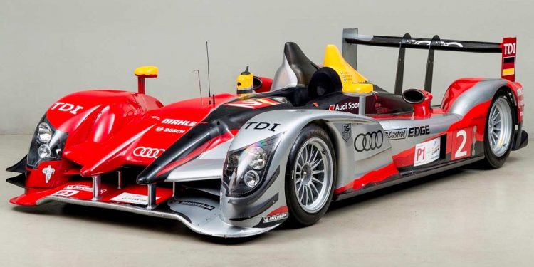 Audi R15 TDI V10 勒芒国际赛车公开出售!Audi 史上最伟大的赛车,车价超过7位数!