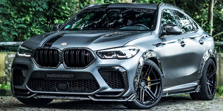 实力不允许低调!Manhart BMW X6 M Competition,730Hp+900Nm,全球限10辆的“猛兽 SUV”!