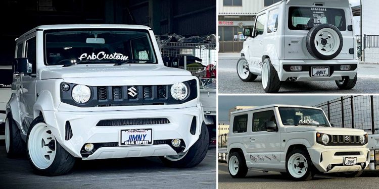 超级不一样的 Suzuki Jimny！带你去看独特稀有的“低车身姿态”改装 Jimny！