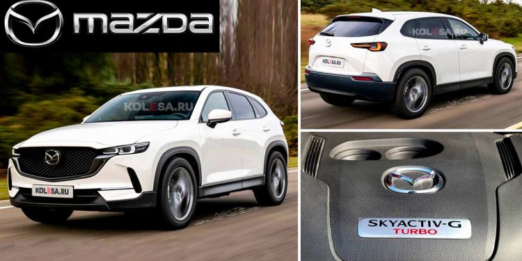 Mazda CX-50 原来长这样？2023 Mazda CX-50 设计假想图曝光，下个月登场，采用2.5T Turbo 涡轮引擎！