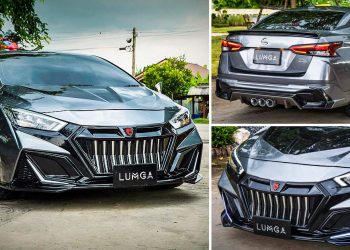 这外形你受得了吗？花 RM2300 把 Nissan Almera Turbo 改装到比 Ferrari 超跑还“霸气 + 夺目”！