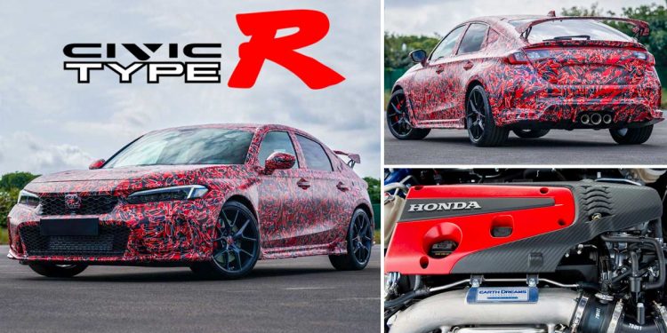 红头战士杀到！2022 Honda Civic Type R 正式亮相，2.0L VTEC Turbo 涡轮引擎马力有望 400Hp！