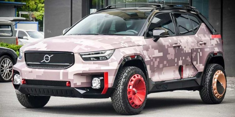 这外形你受得了吗？国外改装车商为 Volvo XC40 推出“火星版”爆改套件，看出去回头率比 Ferrari 还高！