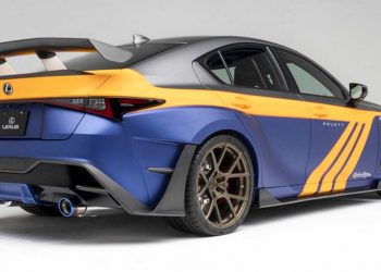 赛道改装版 Lexus 就是帅！2021 Lexus IS350 官方改装版杀到，全面升级，3.5L V6 引擎马力 311Hp！