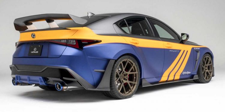 赛道改装版 Lexus 就是帅!2021 Lexus IS350 官方改装版杀到,全面升级,3.5L V6 引擎马力 311Hp!