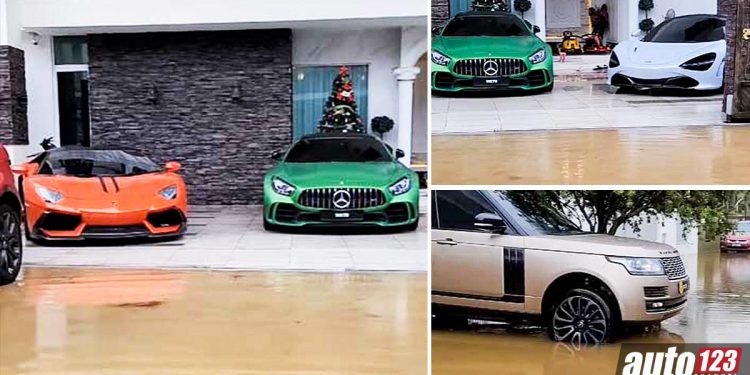 大马水灾：Lamborghini / McLaren / Mercedes-AMG 百万超跑被困，差点就造成 RM4,000,000 的“ Car SPA”！