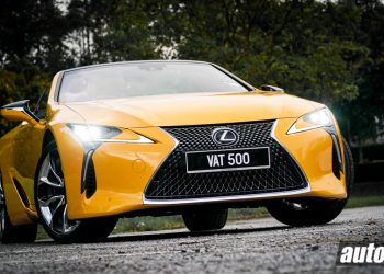 Lexus LC500 Convertible Malaysia