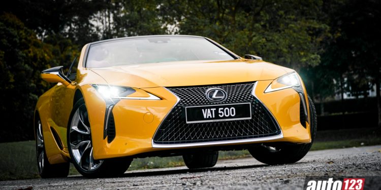 Lexus LC500 Convertible Malaysia
