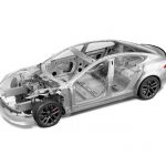 Tesla Model S Fly Crash