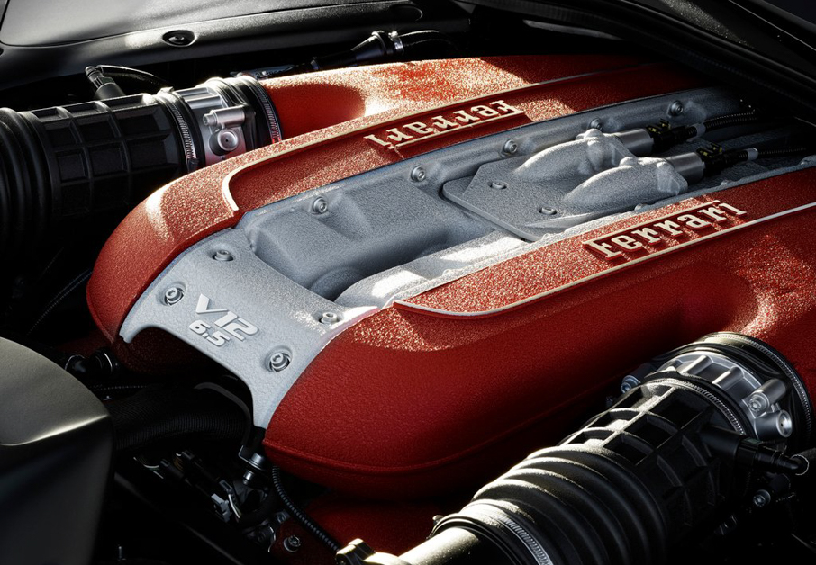 Ferrari New V12 Engine 