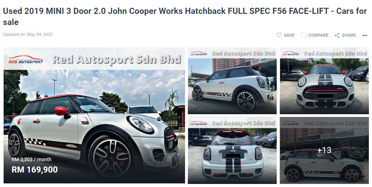 Mini 3 Door JCW 