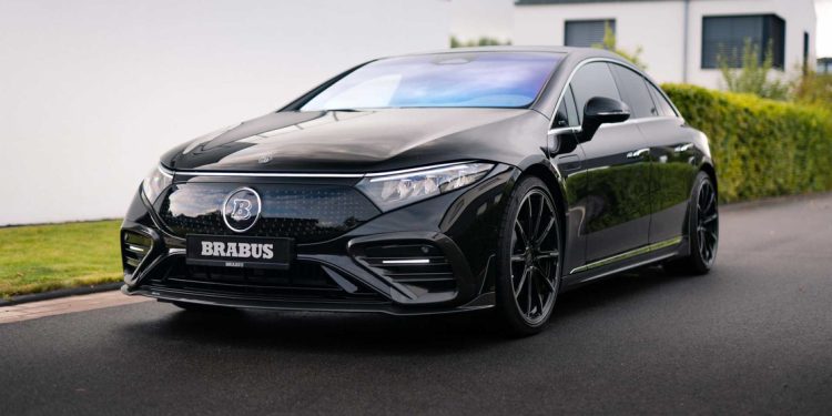 有 B 就是逼!Brabus 改装 Mercedes-Benz EQS,动力 761Hp + 1020Nm,3.4秒破100KM/H 的 “黑马”!