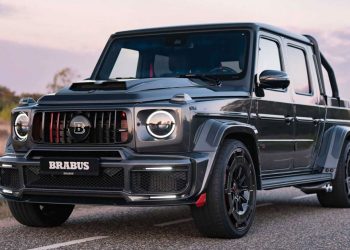 马力 900Hp 的火箭皮卡！Brabus Rocket 900 AMG G63 霸气登场，扩缸 4.5L V8 双涡轮引擎，3.7秒破100KM/H！