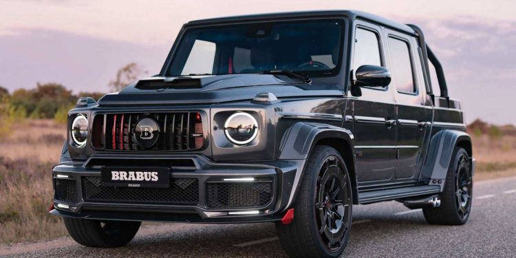 马力 900Hp 的火箭皮卡!Brabus Rocket 900 AMG G63 霸气登场,扩缸 4.5L V8 双涡轮引擎,3.7秒破100KM/H!