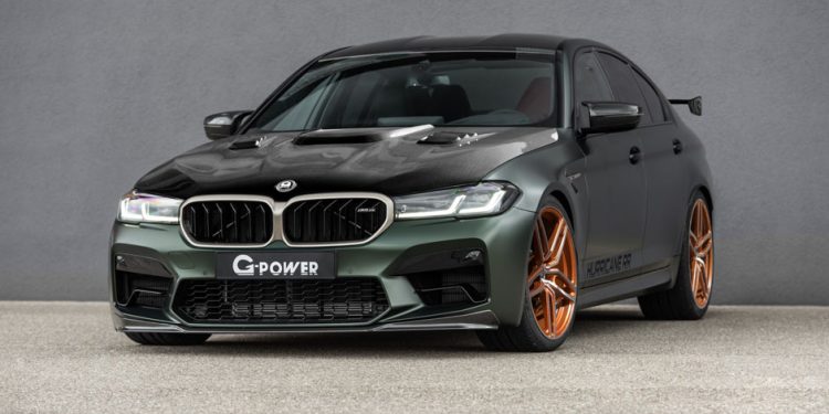 改装费 RM545,000!G-Power 爆改 BMW M5 CS,4.4L V8 双涡轮引擎马力涨至 900PS,极速 333KM/H!