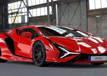 大牛变电牛！2023 Lamborghini Aventador 设计假想图出炉，6.5L V12 引擎 + Hybrid，马力超过 800Hp！