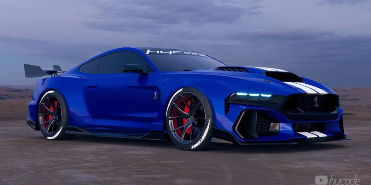 500Hp 的暴力野马！2023 Ford Mustang 超夸张 + 战斗的改装图登场，Widebody 宽体套件上身，颜值帅爆！