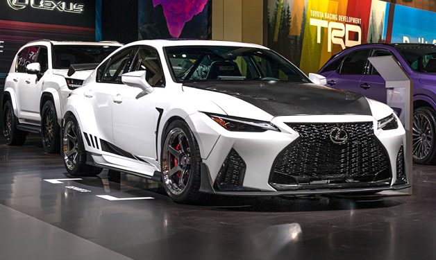 爆改 Lexus!赛道改装版 Lexus IS 600+ 登场,3.5L V6 引擎升级大涡轮,马力超过 600Hp,外形帅炸!