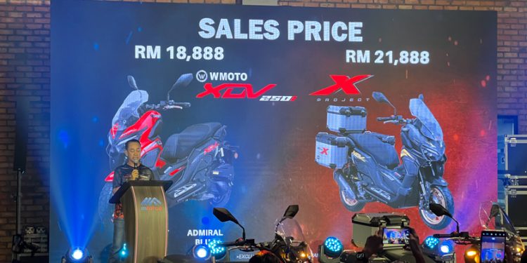 新车价 RM18,888！Wmoto XDV 250i 我国发表，外形酷炫，配备强，249cc 引擎马力 24Hp！